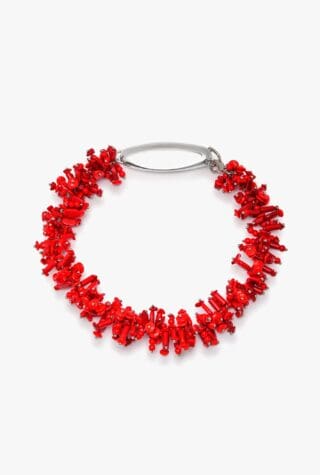 Dries van Noten coral necklace 