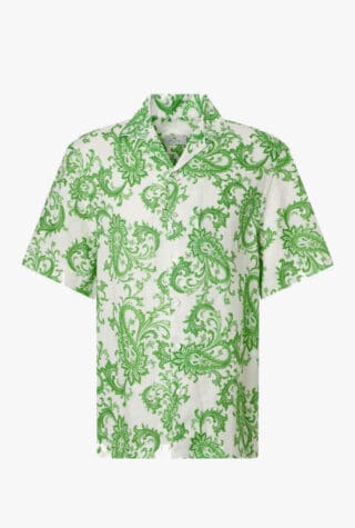 Etro paisley linen shirt