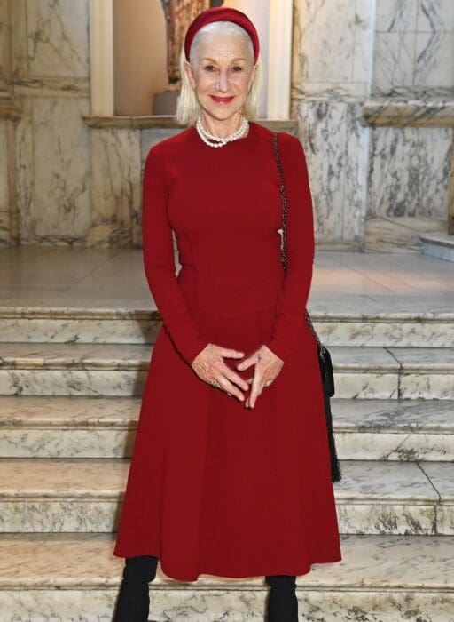 helen mirren cartier v&a party