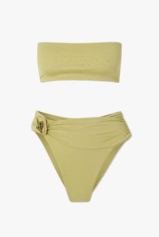 Maygel Coronel Alheli appliquéd bikini