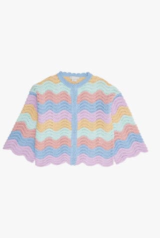 Stella McCartney Rainbow Wavy cardigan