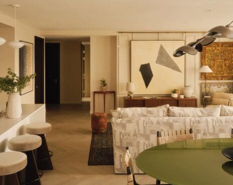 triptych bankside angel o'donnell living room