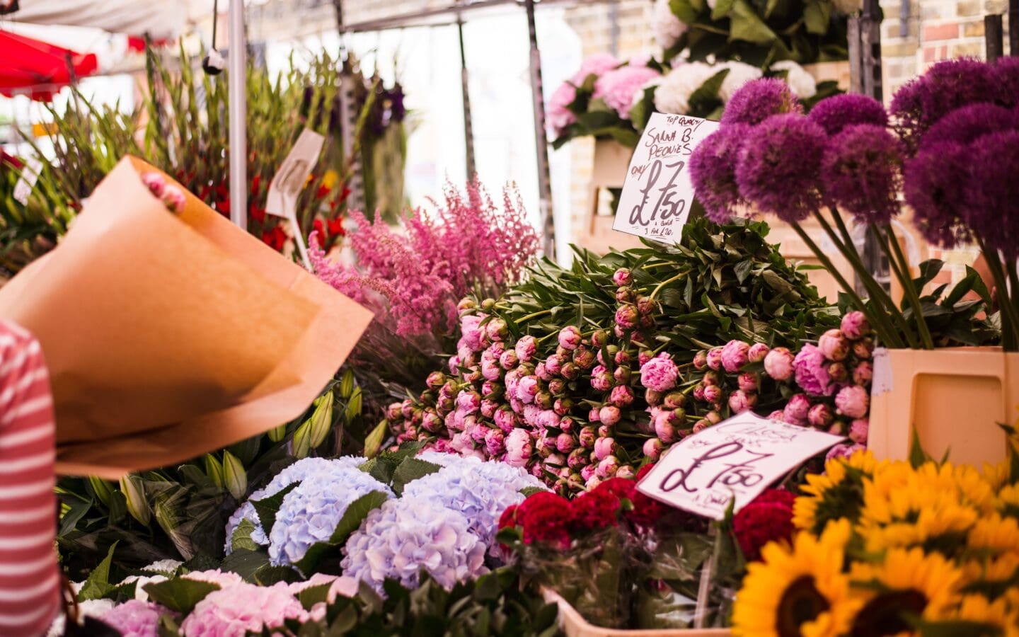 columbia road flower market