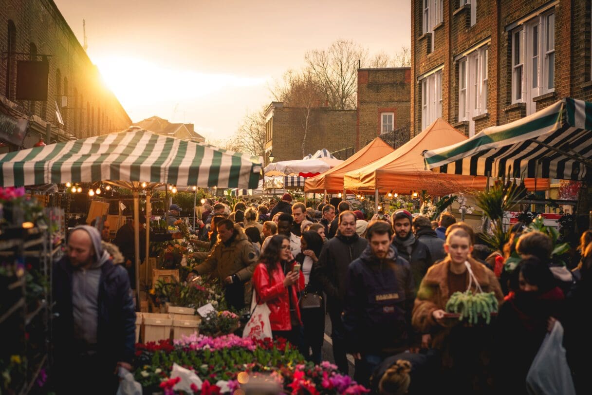 columbia road flower market