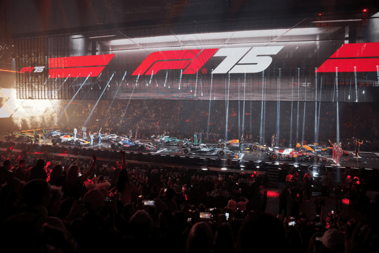 F1 75 live at the O2