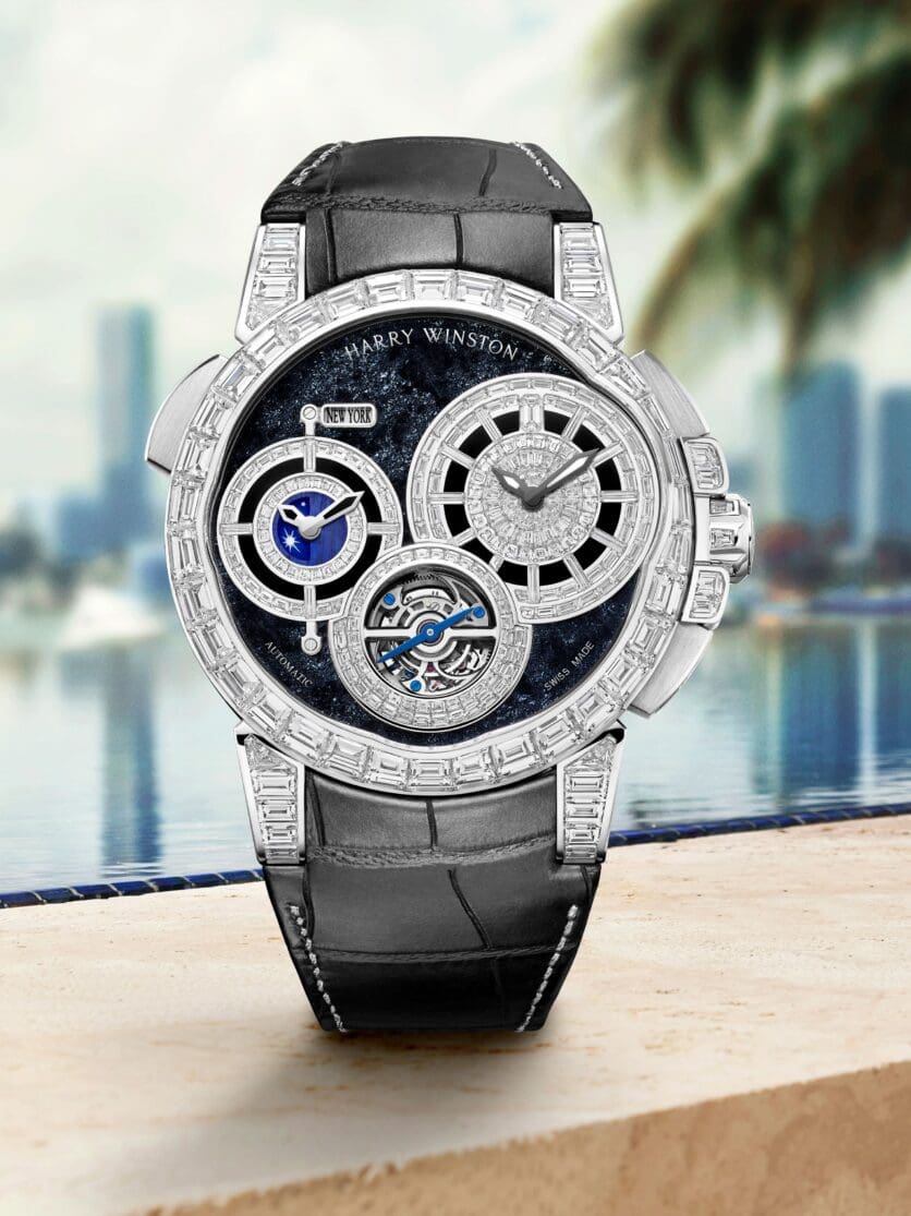 Ocean Tourbillon GMT Worldtimer, Harry Winston