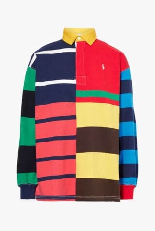 Polo Ralph Lauren colour-block rugby shirt