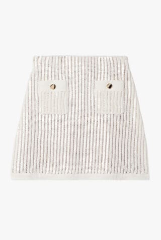 self-portrait white skirt