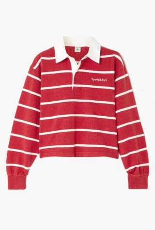 Sporty & Rich Serif rugby shirt