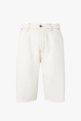 Ami Paris wide-leg denim shorts