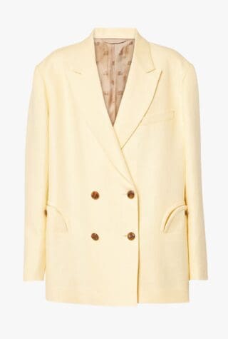 Blazé Milano Clarity Nightbreak linen blazer