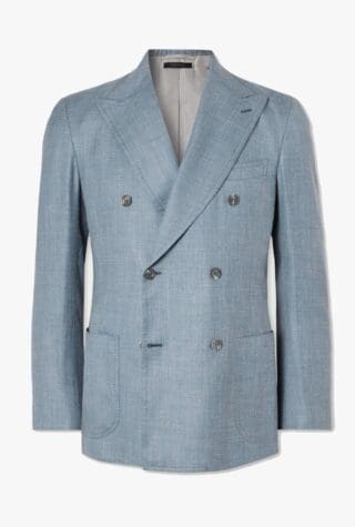 Brioni double-breasted suit jacket