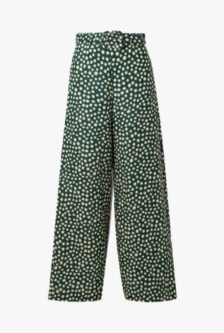 Cara Cara Mayflower polka dot wide-leg pants