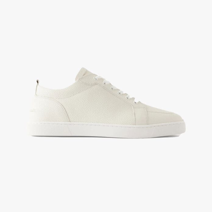 Christian Louboutin Rantulow Full-Grain Leather Sneakers