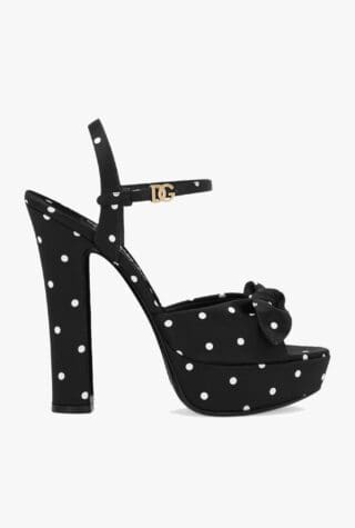 Dolce & Gabbana polka dot sandals 