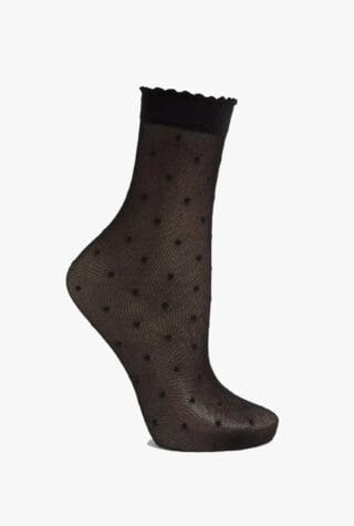 Falke polka dot knitted ankle socks