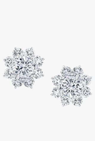 Harry Winston Sunflower collection earrings