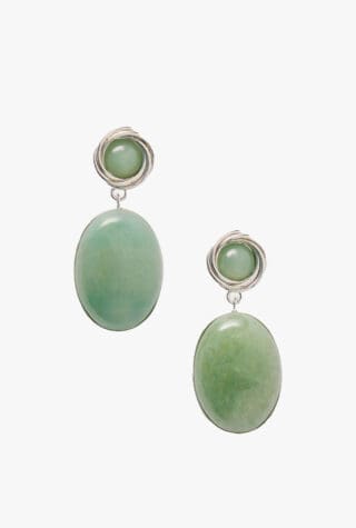 Jennifer Behr Ruthie aventurine earrings