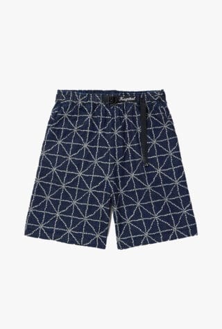 Kapital embroidered denim shorts