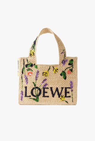 Loewe+ Paula's Ibiza raffia tote
