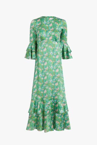 Mabelle Hall Silk Gala Dress