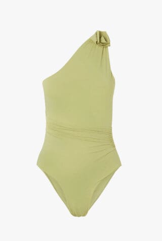 Maygel Coronel Ecos one-shoulder swimsuit