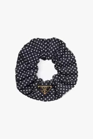 Prada polka dot scrunchie 