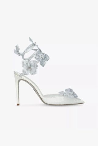 Rene Caovilla Floriane 105 Embellished Heeled Sandals