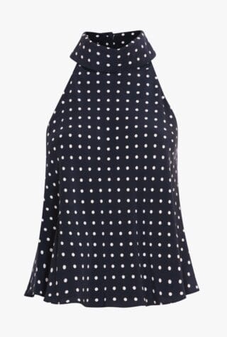 Lalage Beaumont Stephie silk top