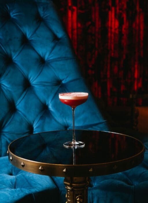 Champagne cocktails at Thirteen
