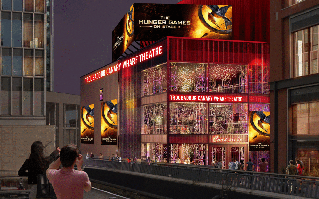 hunger games canary wharf