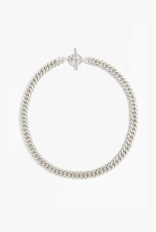 Tilly Sveaas silver curb link choker