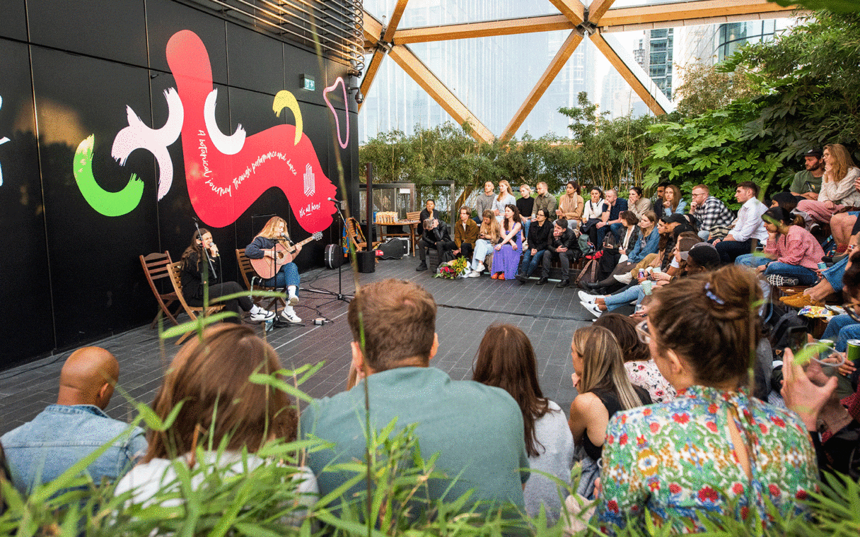 Sofar Sounds 2024, Crossrail Place Roof Garden (2025 venues TBC)