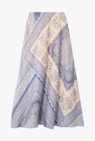Zimmermann Lucky bandana-print maxi skirt