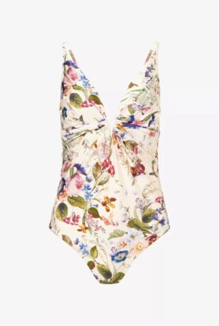 Zimmermann Patience Tuck Swimsuit
