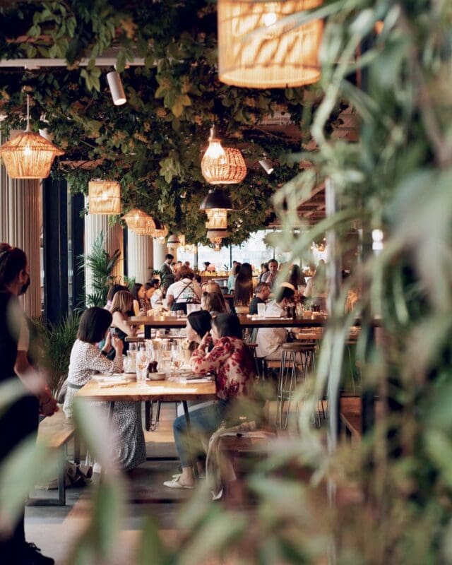 pergola on the wharf canary wharf food