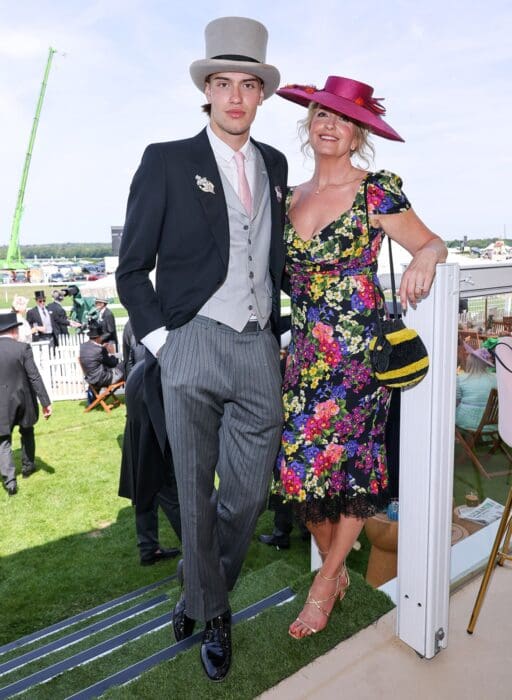 Alastair Wallace and Penny Lancaster