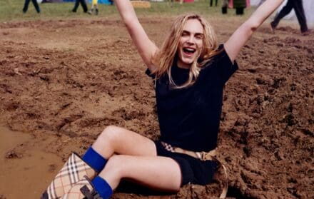burbery festival cara delevingne