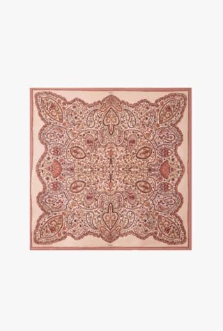 Chloe Paisley-print silk-twill scarf