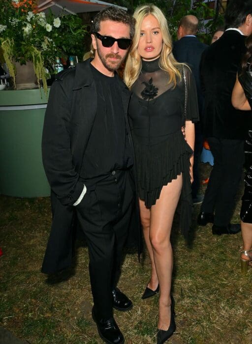 David Koma and Georgia May Jagger