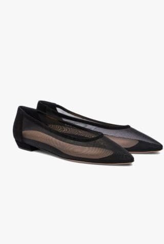 Gianvito Rossi sheer ballet flats 