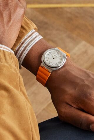 Hermes Timepieces Cut Automatic 36mm stainless steel Watch