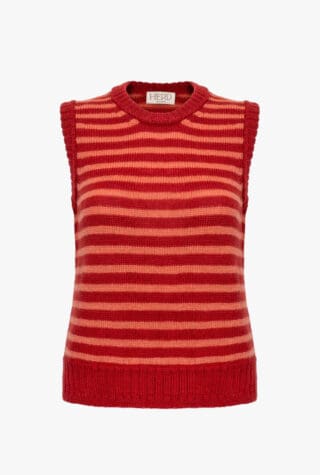 Ingleton vest in jam & shrimp