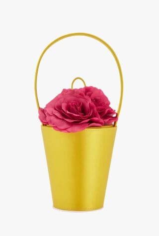 Lulu Guinness Chartreuse rose basket bag what to wear to wimbledon