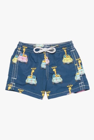 MC2 Saint Barth Kids x Fiat 500 Jean swim shorts