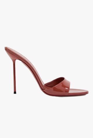 Paris Texas Lidia 105 leather mules