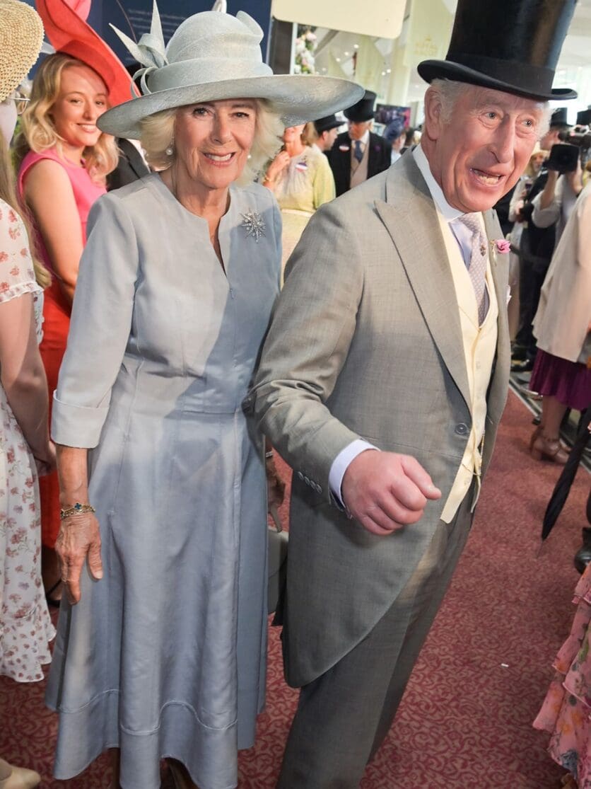 Queen Camilla and king charles III