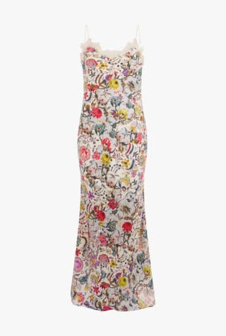Roberto Cavalli Long Silk Dress