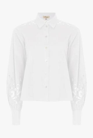 Temperley London Nelle white shirts for women 