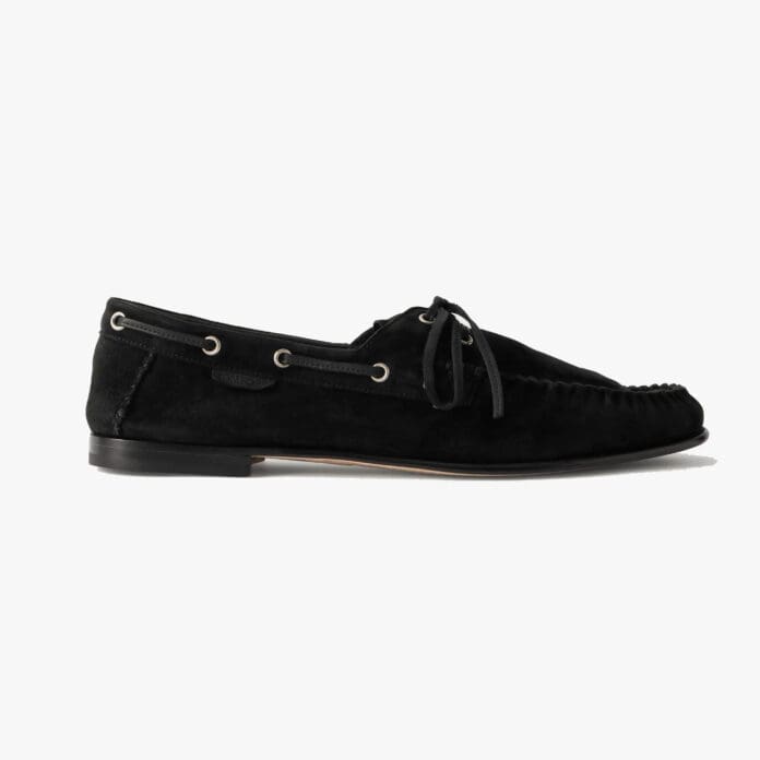 Tom Ford Theo Suede Boat Shoes